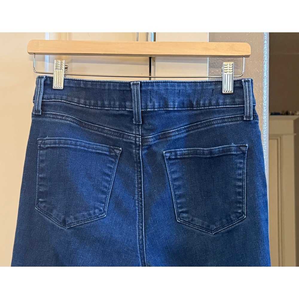 NYDJ Casual Cropped Women's Marilyn Straight Leg Blue Jeans Size 6 Lift x Tuck - Picture 6 of 7